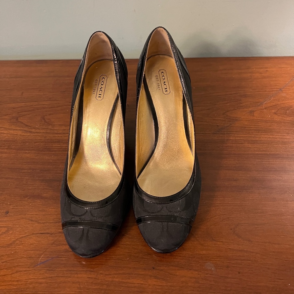 Coach Wedge Pumps - Picture 2 of 6
